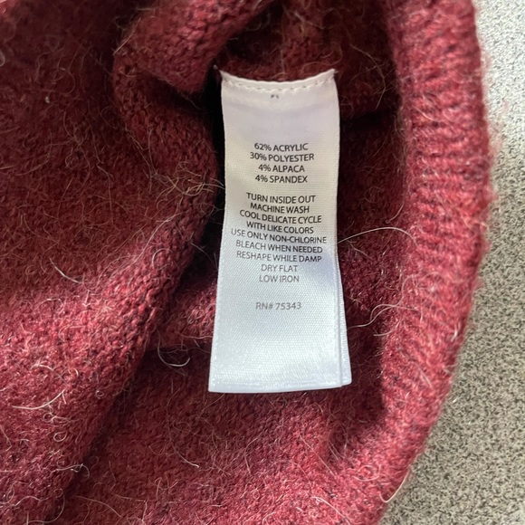 Kaisely Rust Red Knitted Dress Size Medium - Picture 5 of 8